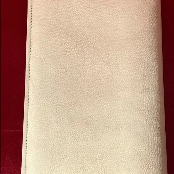 CHANEL Leather Long Wallet CC Logo Beige - Picture 5 of 13